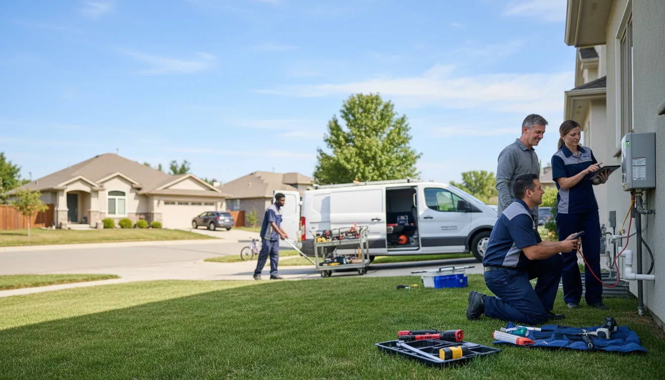 Tankless water heater service in Edgewood, TX